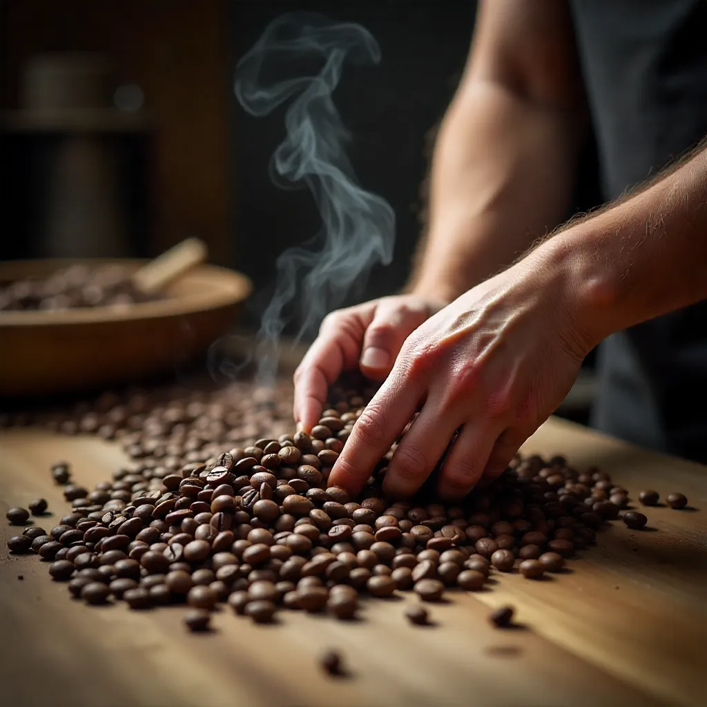 Coffee farmers sharing their stories and experiences